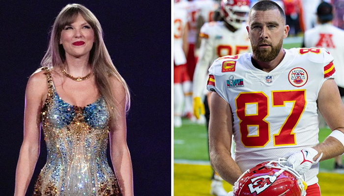 Taylor Swift podría estar estrenando romance con Travis Kelce, jugador de la NFL