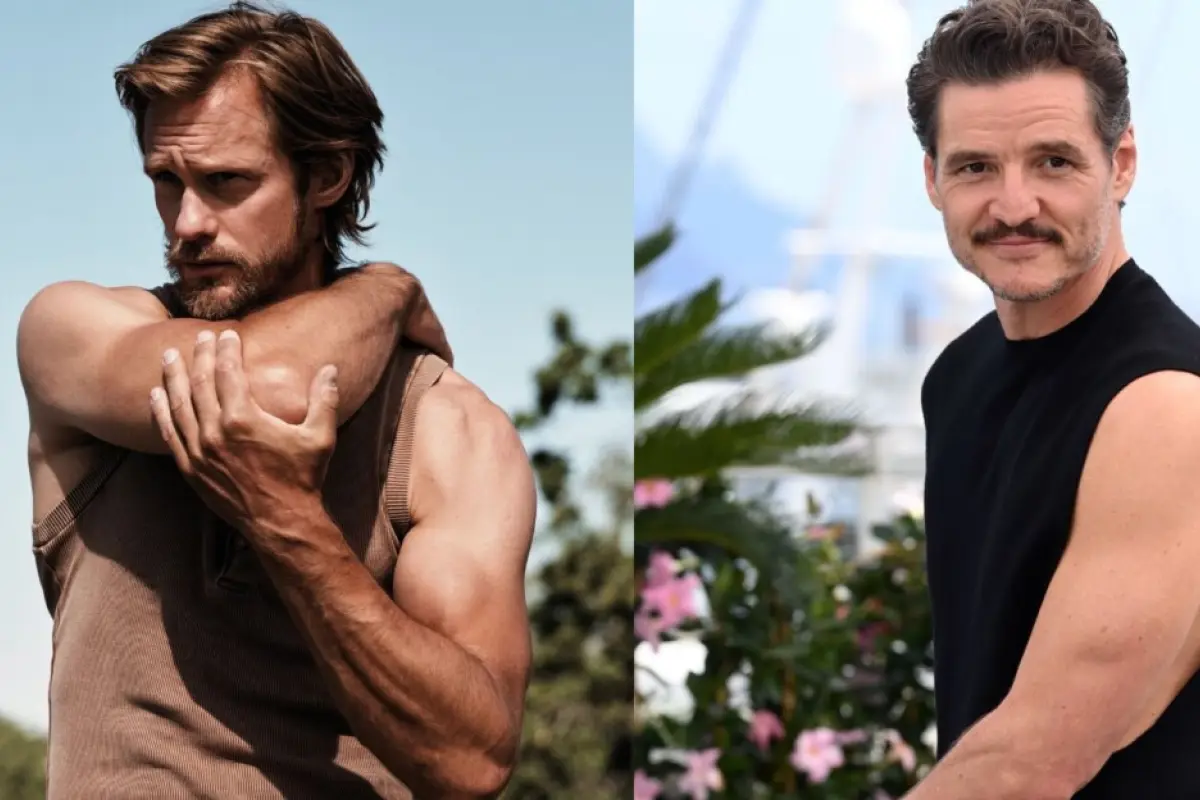 El beso de Pedro Pascal y Alexander Skarsgård que se ha hecho viral